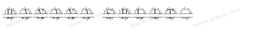 banana split字体转换